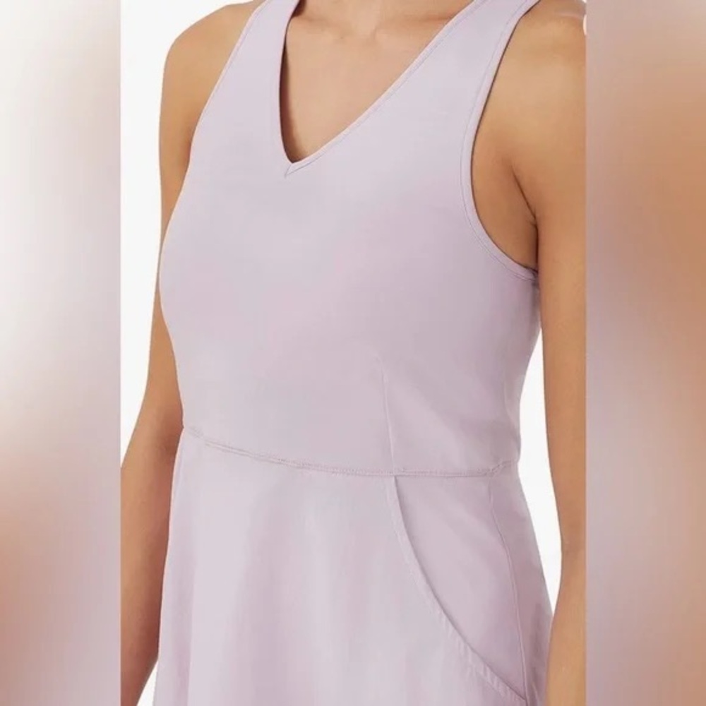 Women’s Fila Dri-fit Purple Tennis Exercise Mini Dress with Pockets